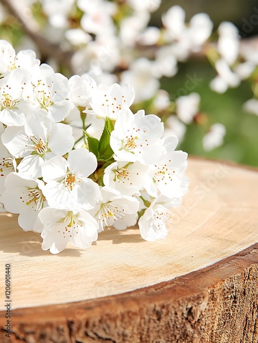A beautiful bouquet of white flowers with bright yellow centers bringing a fresh and vibrant touch to nature