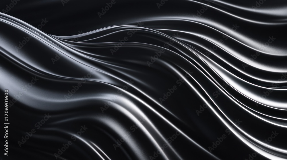 Fototapeta premium Abstract Black Fabric Texture