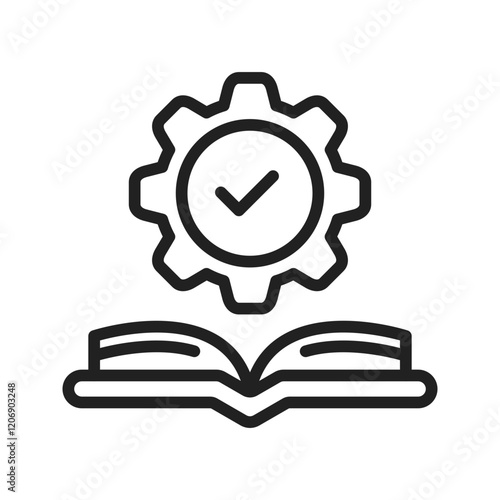 Practical Learning icon vector image. Suitable for mobile apps, web apps and print media.