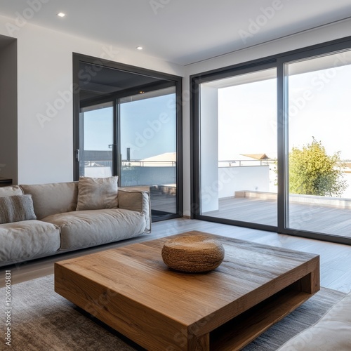 Modern Living Room Design W...