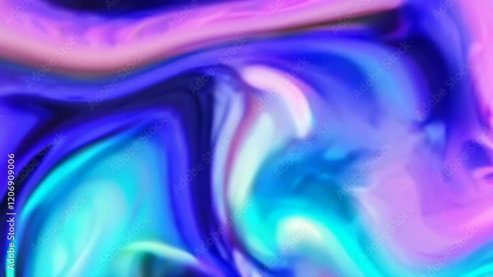Abstract vibrant blue and purple fluid shapes, modern digital art. Futuristic design concept Abstract vibrant blue and purple fluid shapes, modern digital art. Futuristic design concept