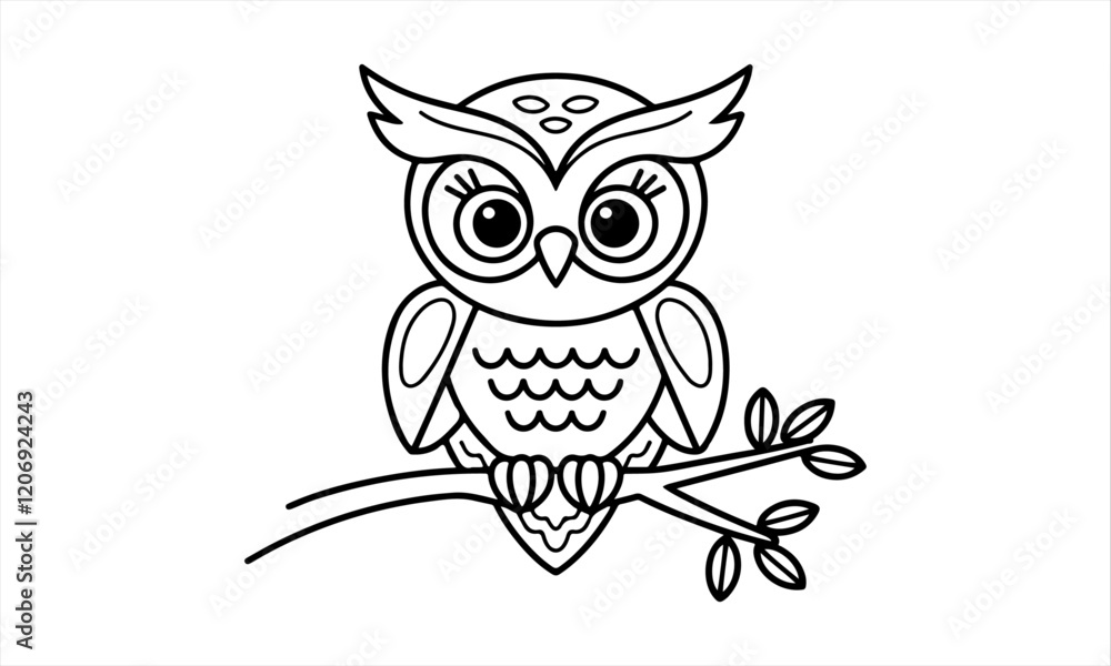 Fototapeta premium A cute vector art illustration