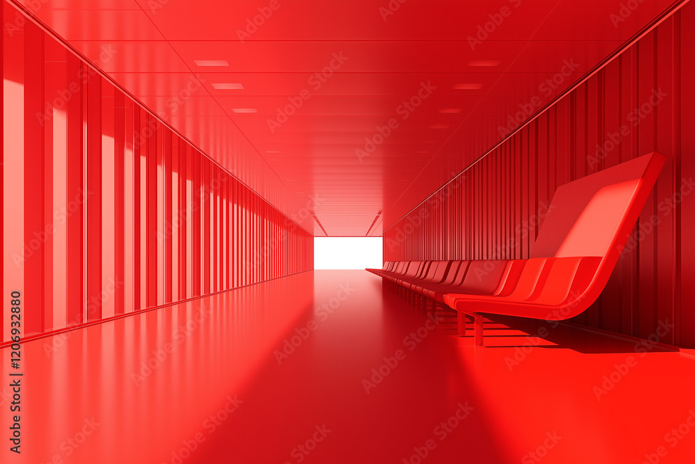 red architecture