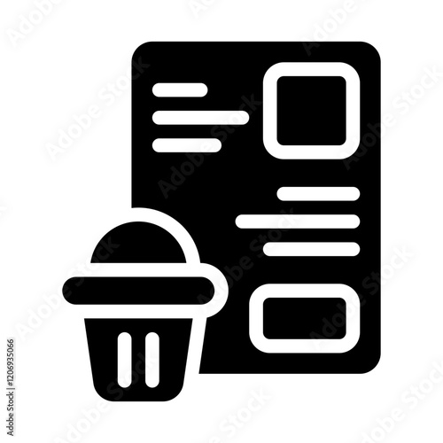 Delete Solid Icon