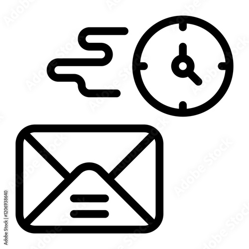 Message Line Icon