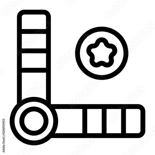 Palette Color Line Icon