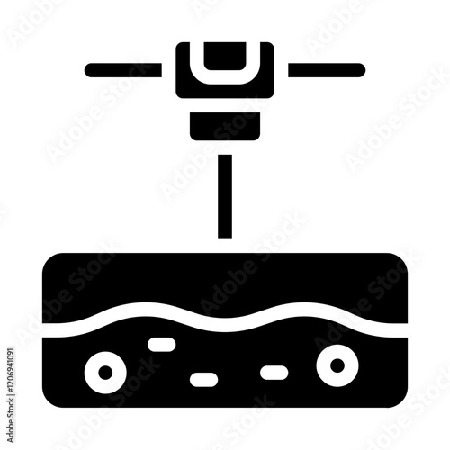 Soil Semple Solid Icon