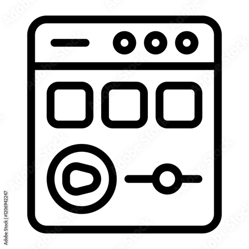 Website Line Icon