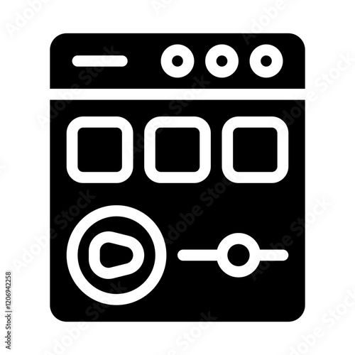 Website Solid Icon