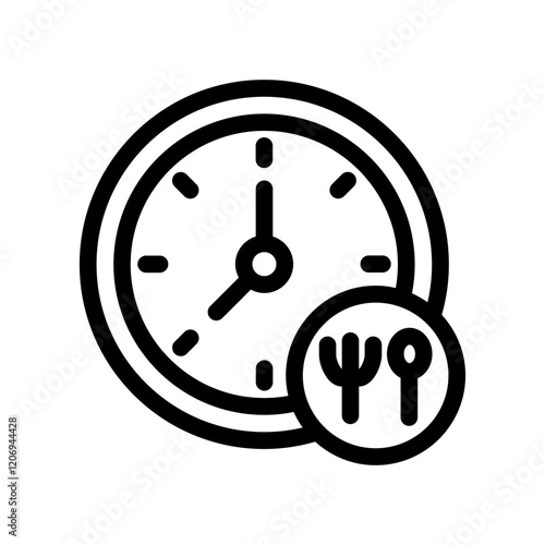 time for a break outline style