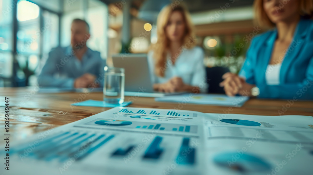 A close focus on business financial charts and colorful pie graphs laid out on a desk, indicating data analysis or strategic planning. A close focus on business financial charts and colorful pie graphs laid out on a desk, indicating data analysis or strategic planning.
