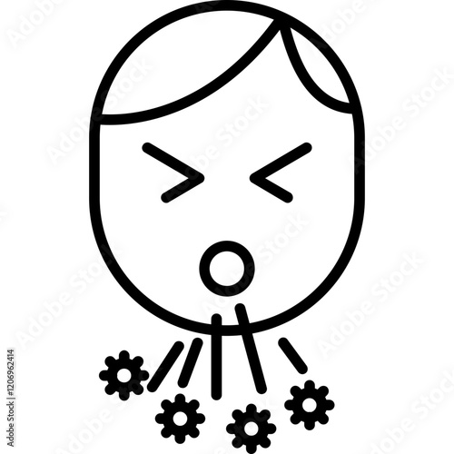 Sick Person Icon