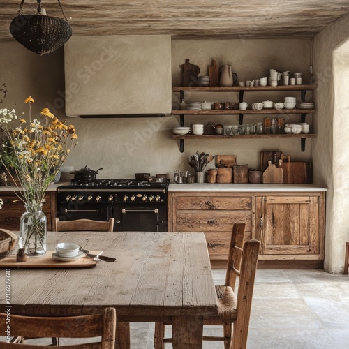 Rustic Kitchen Farmhouse St...