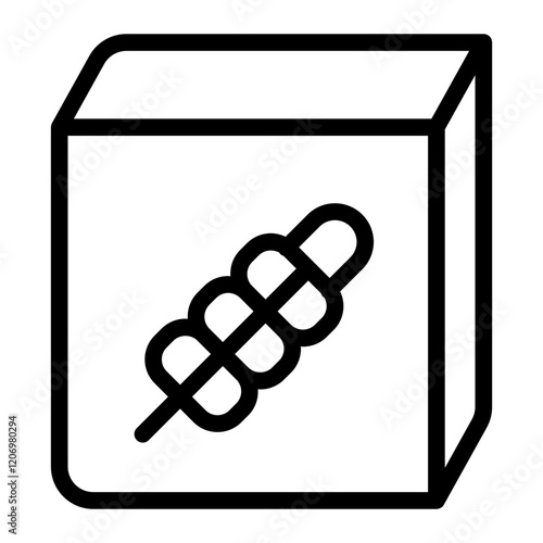 Box Line Icon