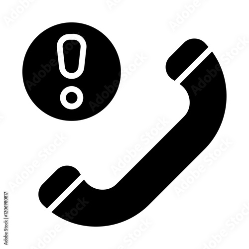 Call Fake Solid Icon