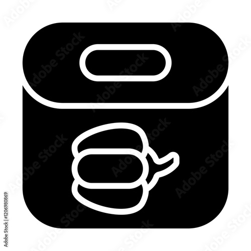 Can Paprika Solid Icon