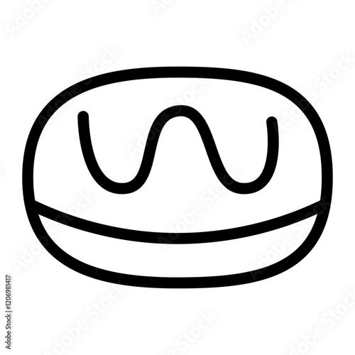 Chocolate Line Icon