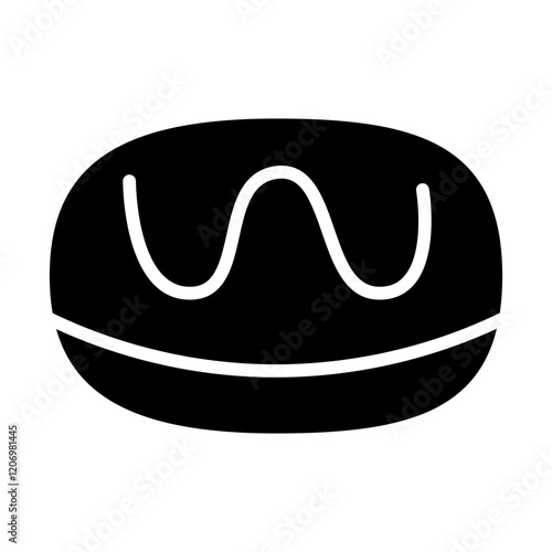 Chocolate Solid Icon