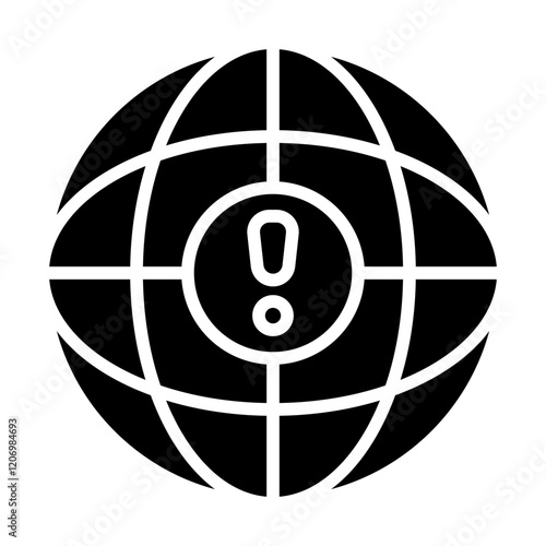 Internet Fake Solid Icon