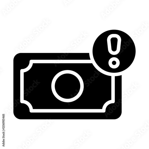 Money Fake Solid Icon