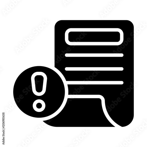 News Fake Solid Icon