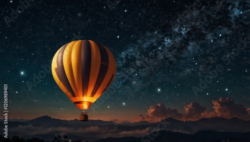 Wallpaper Mural hot air balloon Torontodigital.ca