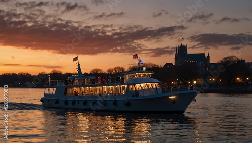 Obraz na płótnie sunset w salonie