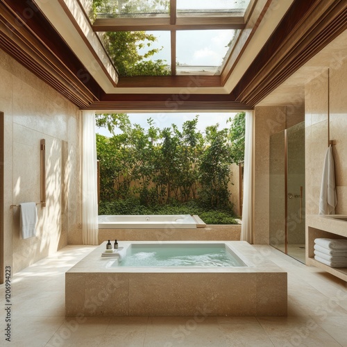 Luxurious Bathroom Featurin...
