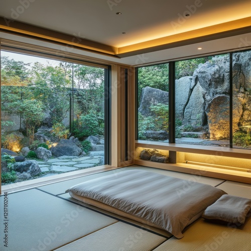 Serene Minimalist Bedroom O...