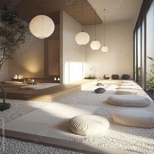 Serene Minimalist Japanese ...