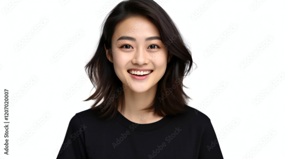 Portrait of a happy, beautiful young woman Portrait of a happy, beautiful young woman
