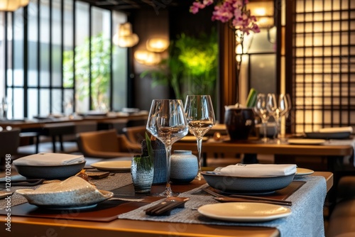 Elegant Restaurant Table Se...