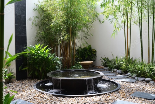 Serene Zen Garden Water Fea...