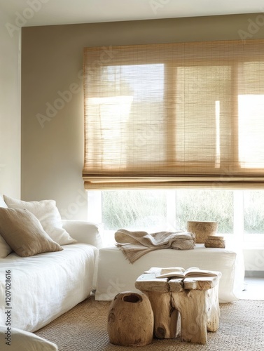 Tranquil Living Room With N...
