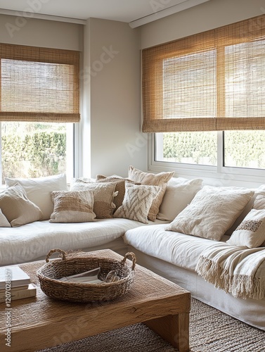 Coastal Living Room Decor W...