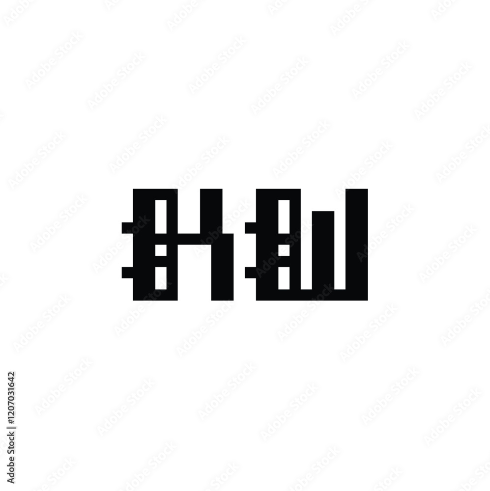KW monogram logo design letter text name symbol monochrome logotype alphabet character simple logo KW monogram logo design letter text name symbol monochrome logotype alphabet character simple logo