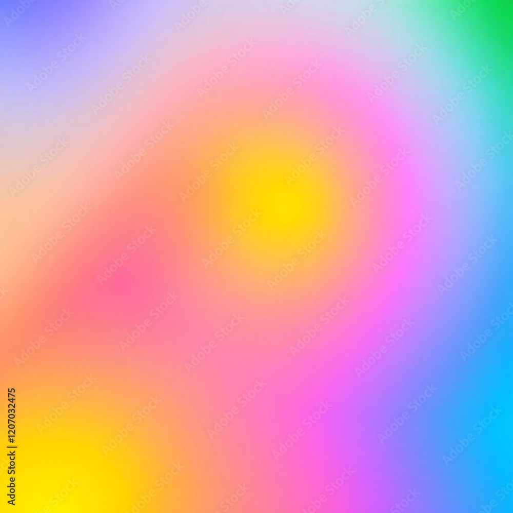 Obraz premium aesthetic rainbow background