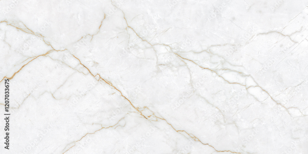 Obraz premium White Marble Texture with Gray Veins - High-Resolution Natural Stone Background
