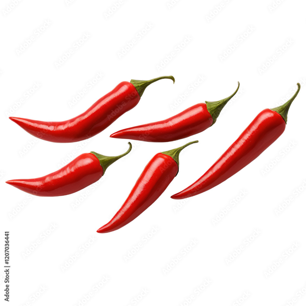 red hot chili peppers with transparent bg red hot chili peppers with transparent bg