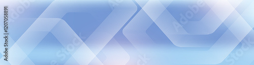Digital futuristic technology concept with hexagons. Digital hexagonal blue abstract background. Geometric stripe line art design for poster, brochure, cover, banner, website, header
