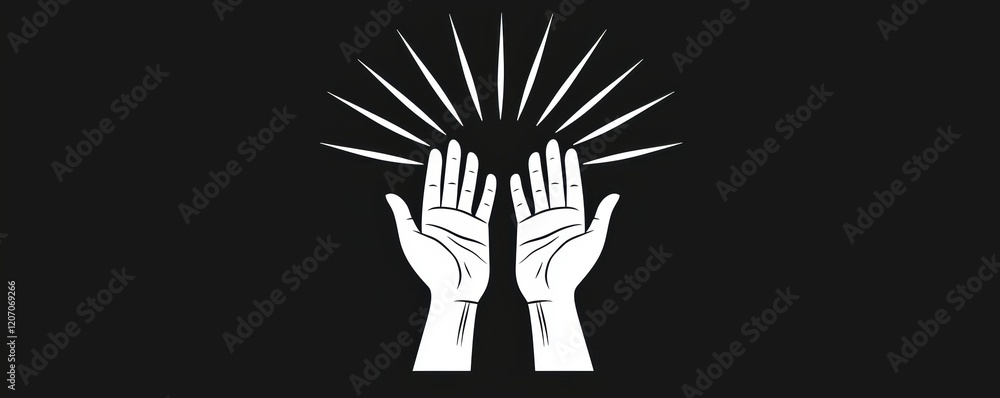 Hands reaching for light abstract concept digital art dark background elevated view inspiration and hope Hands reaching for light abstract concept digital art dark background elevated view inspiration and hope
