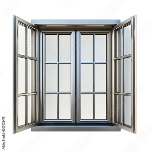 3D Steel Window.