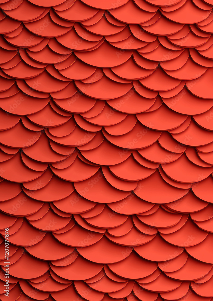 Layered red petal pattern creating textured and vibrant abstract background Layered red petal pattern creating textured and vibrant abstract background