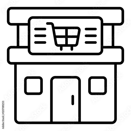 Grocery shop Icon