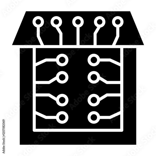 Artificial building Icon