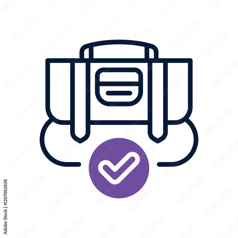 portfolio dual tone icon. vector icon for your website, mobile, presentation, and logo design. portfolio dual tone icon. vector icon for your website, mobile, presentation, and logo design.