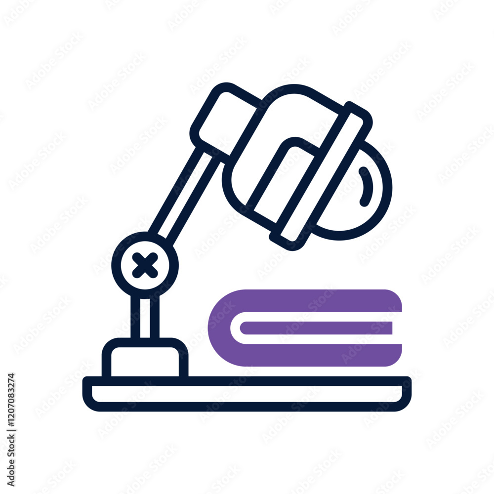 table lamp dual tone icon. vector icon for your website, mobile, presentation, and logo design. table lamp dual tone icon. vector icon for your website, mobile, presentation, and logo design.