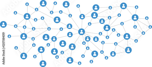 Communication between people illustration. Connecting social network tech ai. Global network connection concept. Social network communication in the global computer networks. Internet technology