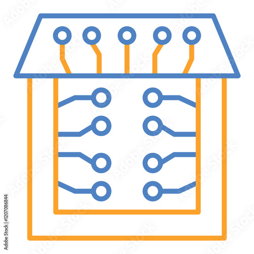 Artificial building Icon