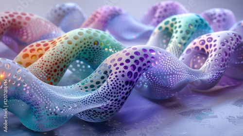 Organic Structure. Coral Art. Illustration On The Theme Of Textures And Surfaces